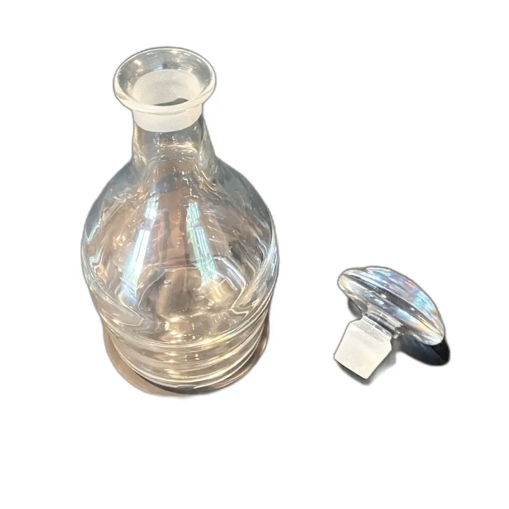 MCM Reijmyre Sweden Hand-Blown Crystal Decanter Carafe w/ Polished Pontil